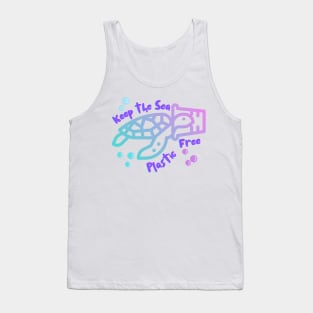 Keep the sea plastic free. Tank Top